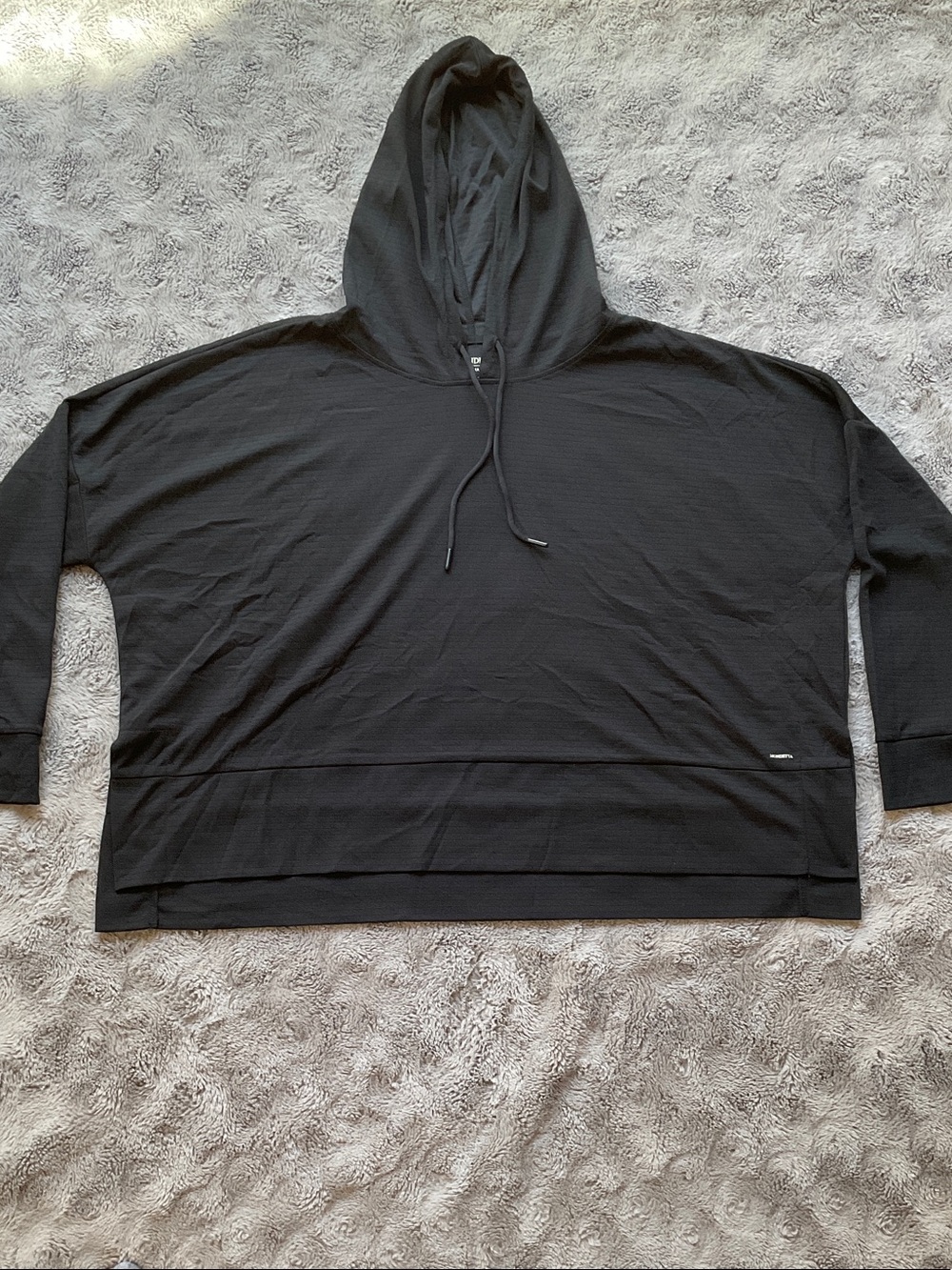 Black Hoodie light weight pullover